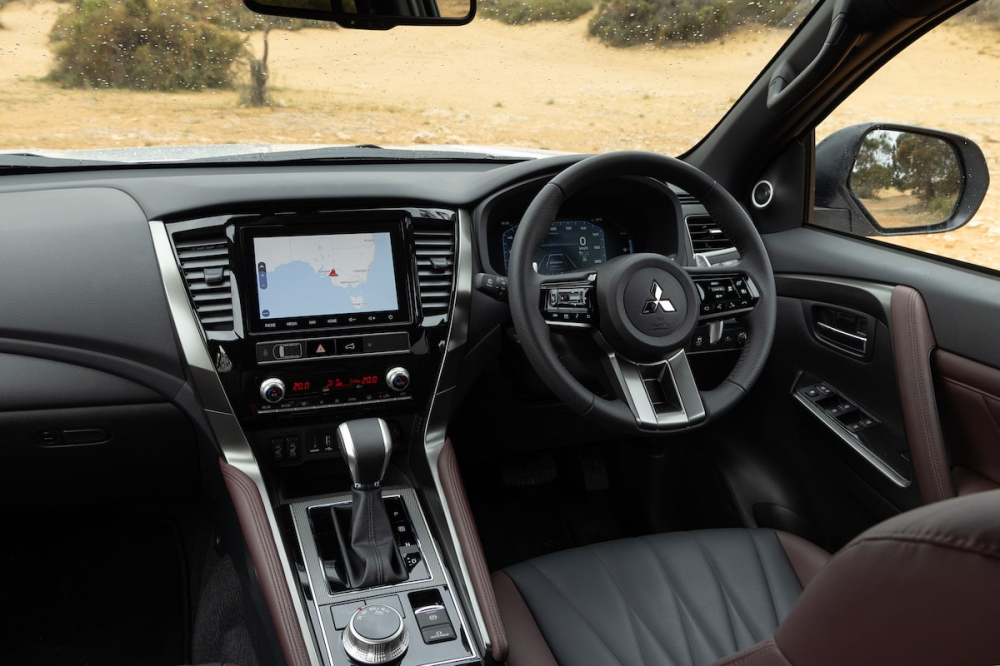 Inside the 2024 Mitsubishi Pajero Sport GSR